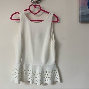 Boston Proper peplum top